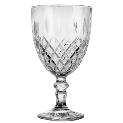 Copa de vino/agua transparente  set x6