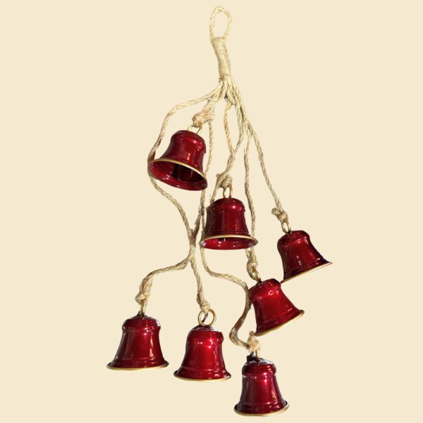 Adorno colgante de campanas x7