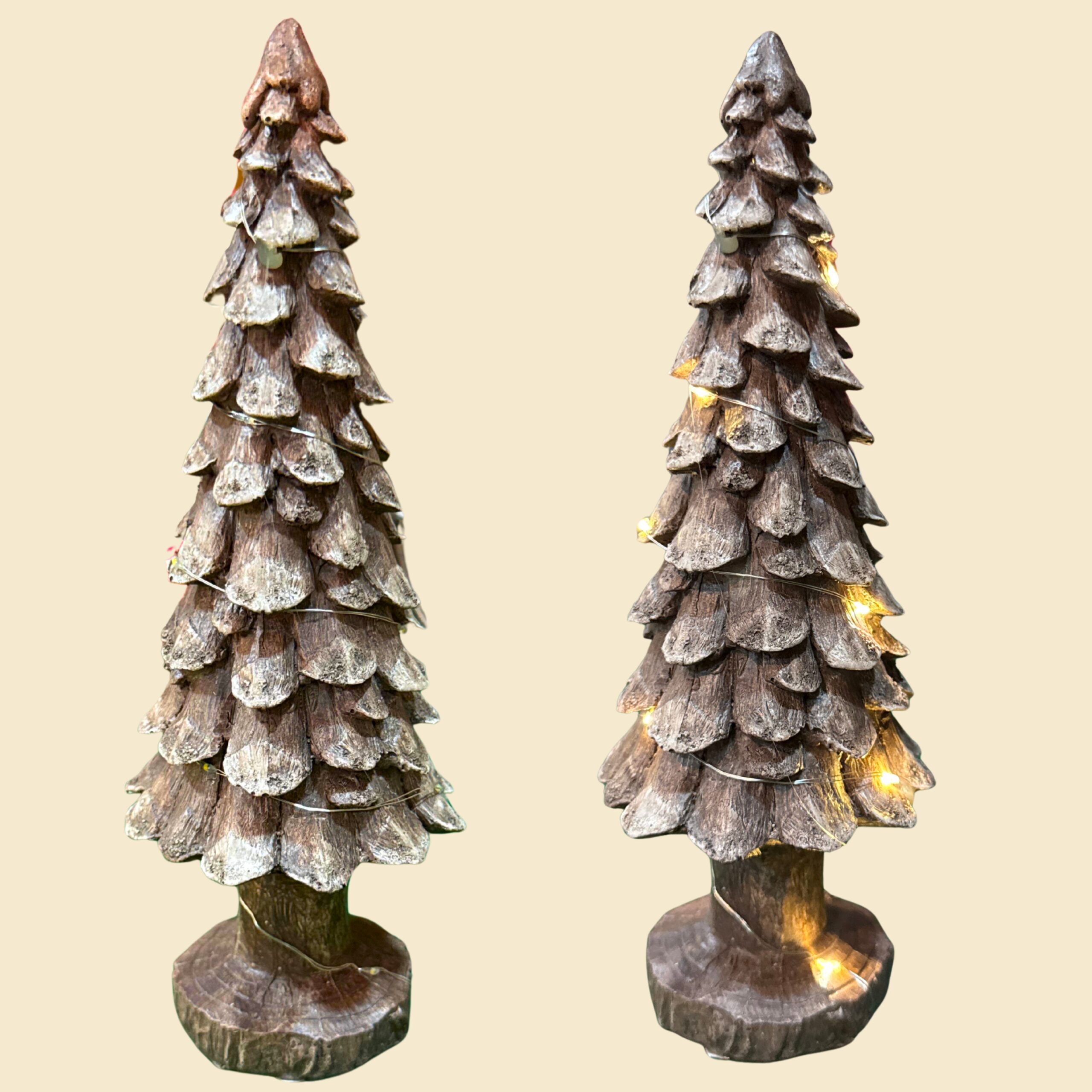 arbol-navideno-rustico-base-con-luces-30120.jpg Árbol navideño rústico base con luces - Imagen 1