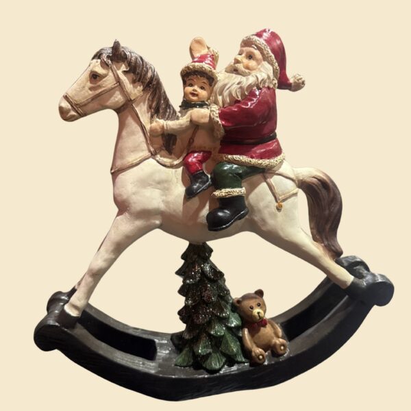 Caballo con Santa