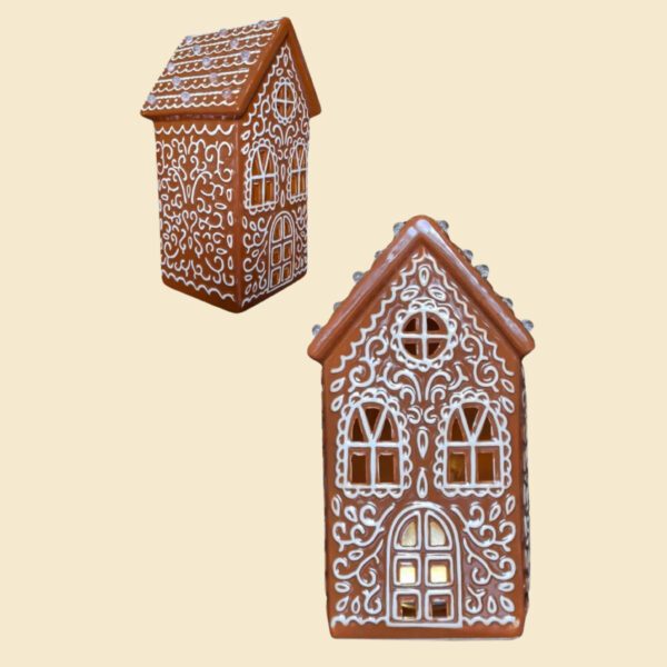 Casa de Jengibre con luces modelo 4