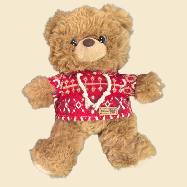 Oso camisa roja
