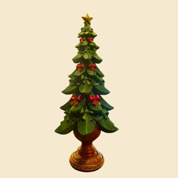 Adorno árbol de Navidad con pedestal