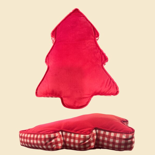Cojín árbol rojo